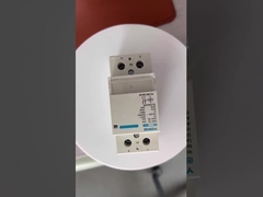 Fase miniatura IP20 del contactor 63amp 2 de la CA del hogar de 1NO 1NC
