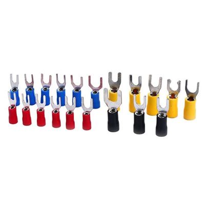 calidad  Plating Tin Insulated Spade Terminal Connector Crimping Tool 14-12 A.W.G Fábrica