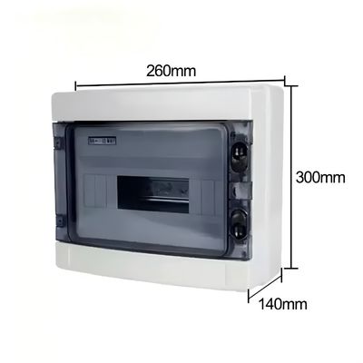 Cuadro de distribución de energía de panel abierto Electricidad exterior IP65 impermeable HA12