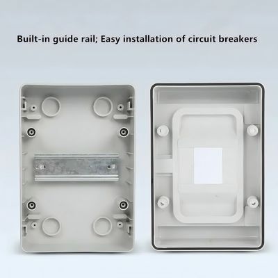 Cuadro de distribución de energía de panel abierto Electricidad exterior IP65 impermeable HA12
