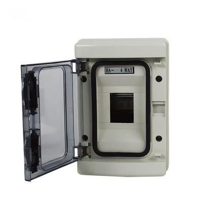 Caja de unión de 4 vías de plástico ABS HA4 IP65 Recinto eléctrico exterior Caja impermeable