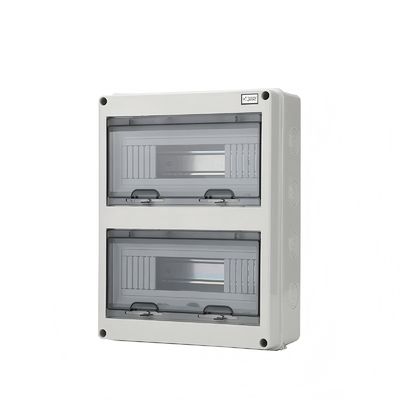 IP65 5 Way ABS + PC Caja de distribución eléctrica de unión de cable a prueba de agua
