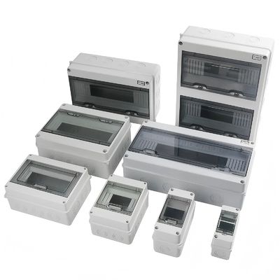 Sistema de distribución de energía de plástico de 8 vías 3 Fase Db Box Baja tensión