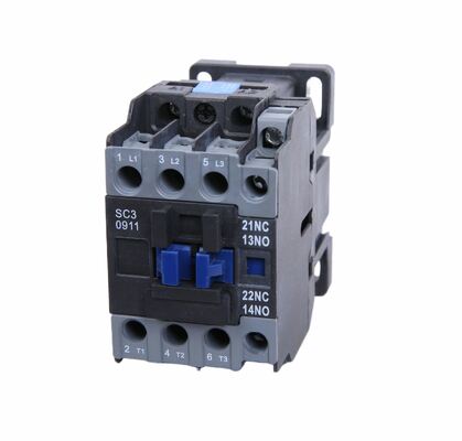 Contactor electromagnético de CA de 20A y 380V NO+NC para sistemas de control industrial
