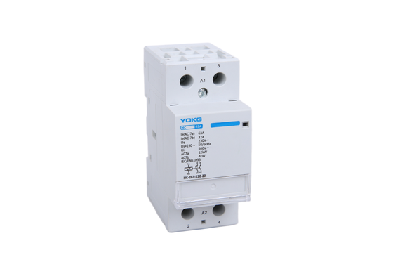 NO NC AC 4P 25A Contactor modular para hogar 380V Din Rail 220V/230V 50/60Hz