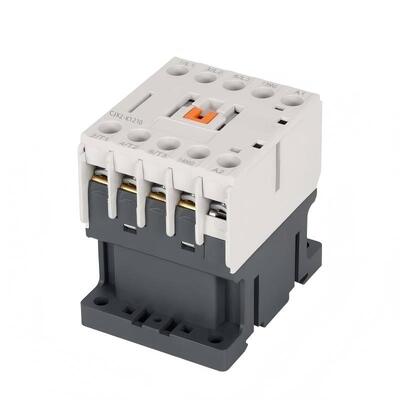 Contactor AC mini de carril DIN con tornillo IEC 60947-4-1 230V 24/48V 50/60Hz
